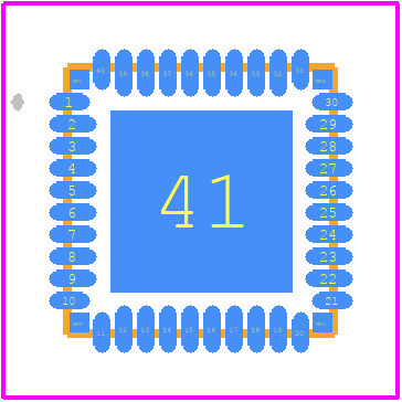 MPF5024AMBA0ESR2 - NXP PCB footprint - Other - Other - MPF5024AMBA0ESR2-1