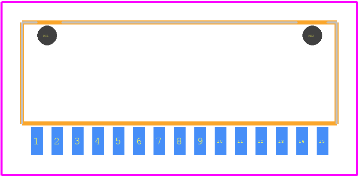 SEI-115-02-GF-S-AB - SAMTEC PCB footprint - Other - Other - SEI-115-02-GF-S-AB-1