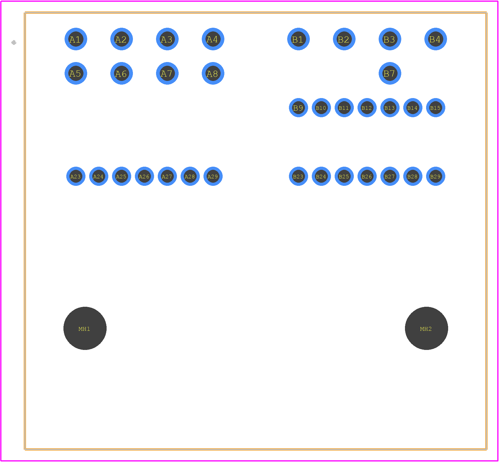 1600131624 - Molex PCB footprint - Other - Other - 1600131624-6