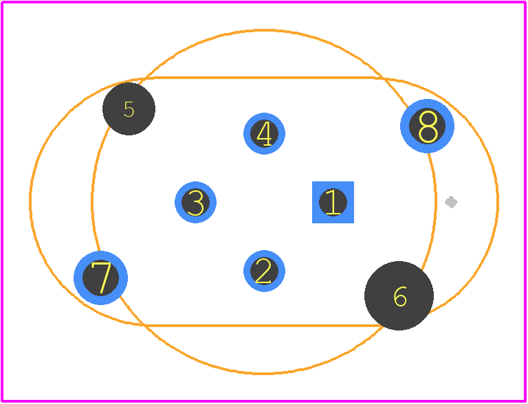 21033212431 - HARTING PCB footprint - Other - Other - 21033212418