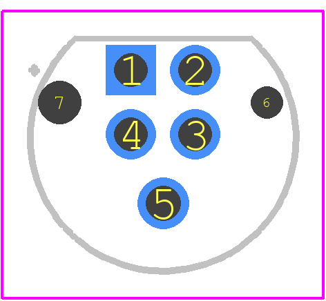 21023812418 - HARTING PCB footprint - Other - Other - 21023812418