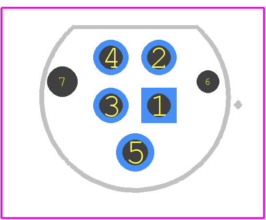 21023412418 - HARTING PCB footprint - Other - Other - 21023412418