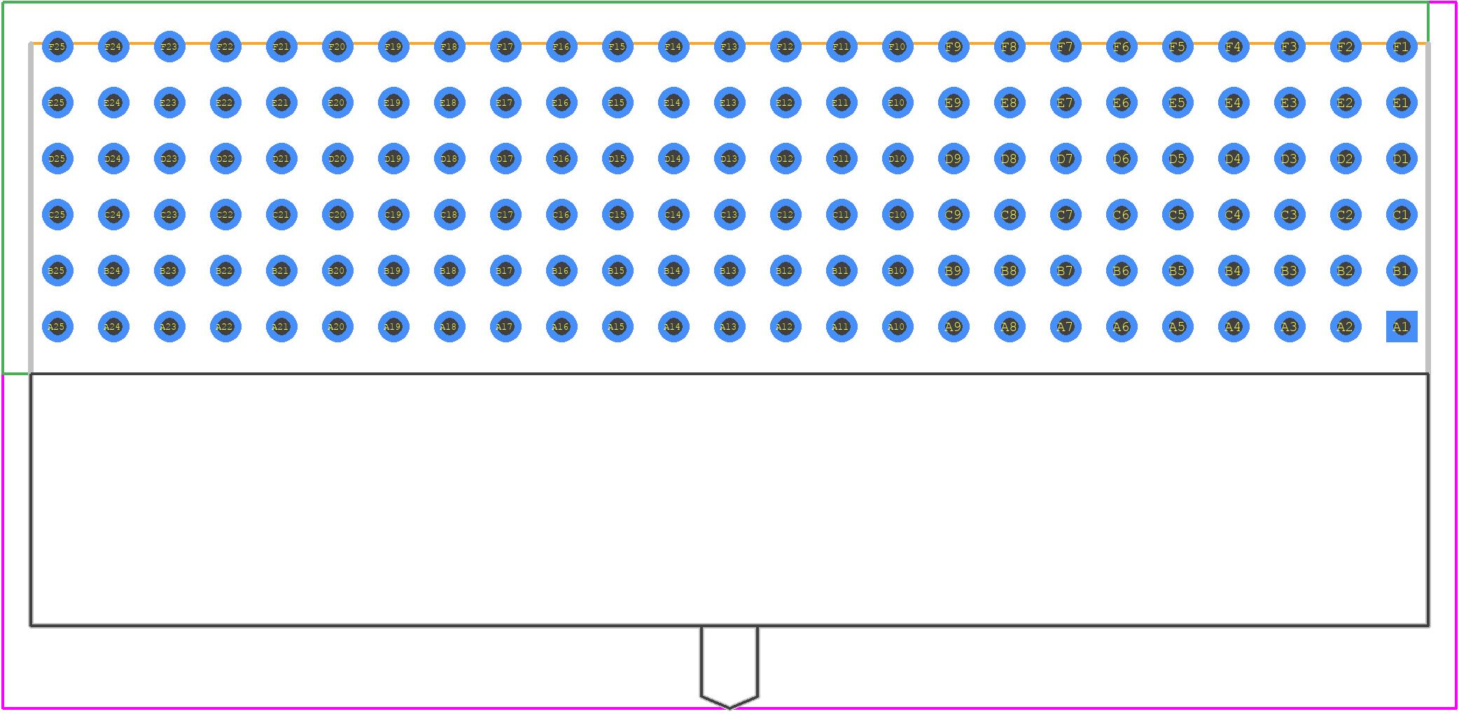 17351251102 - HARTING PCB footprint - Other - Other - 17351251102-1