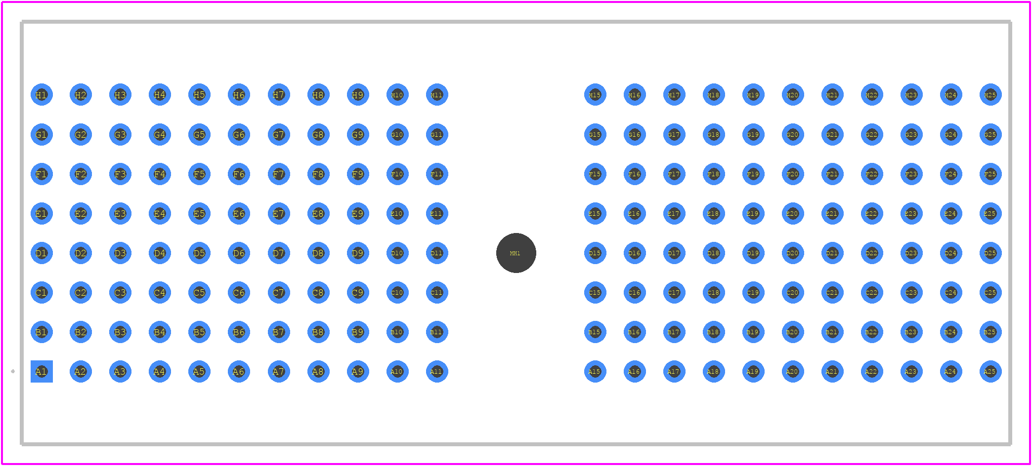 17111761201 - HARTING PCB footprint - Other - Other - 17111761201-2