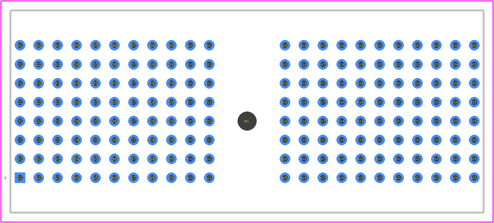 17111762201 - HARTING PCB footprint - Other - Other - 17111762201-1
