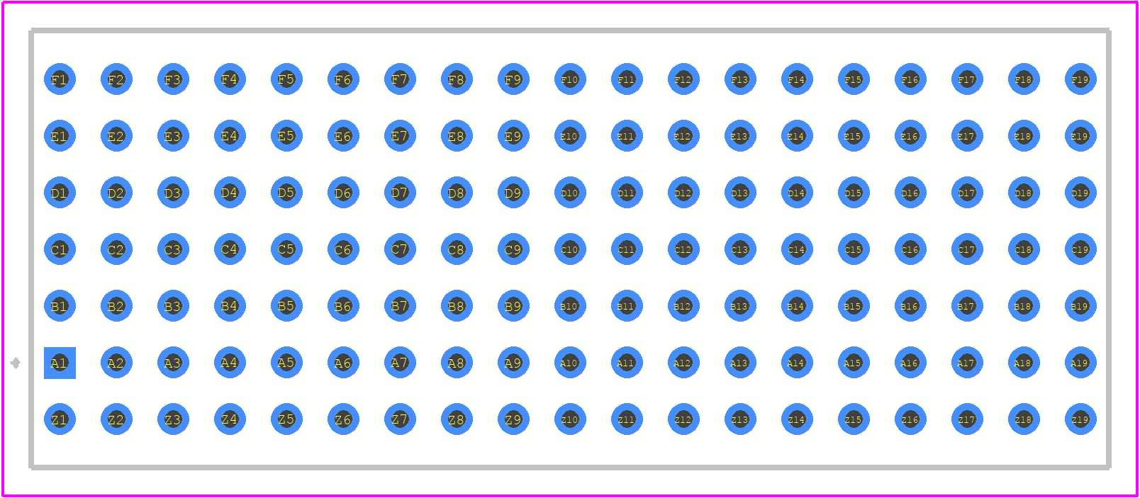 17051331005 - HARTING PCB footprint - Other - Other - 17051331005-1