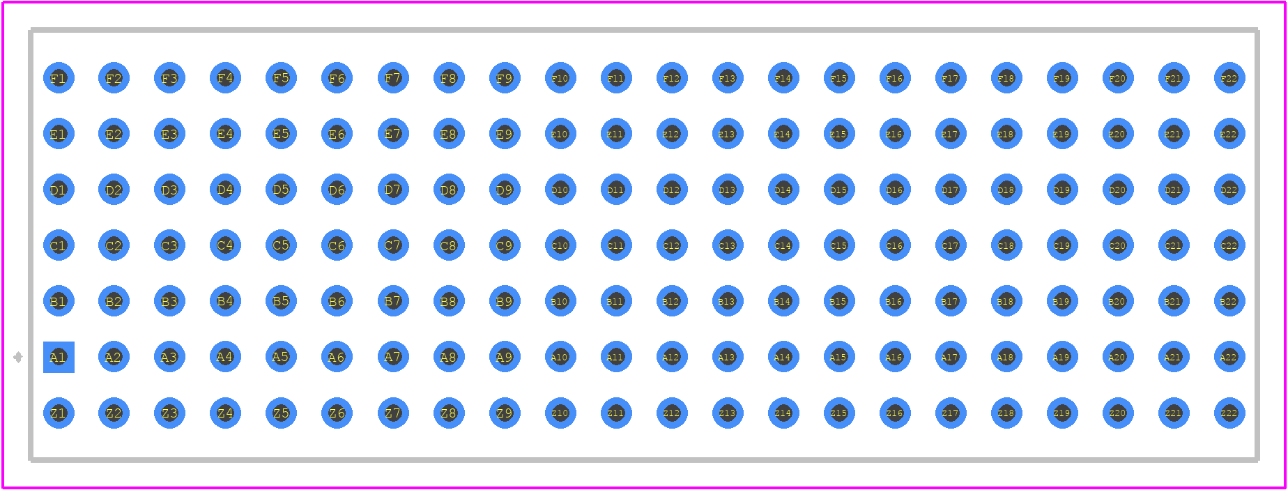 17041541002 - HARTING PCB footprint - Other - Other - 17041541002-1