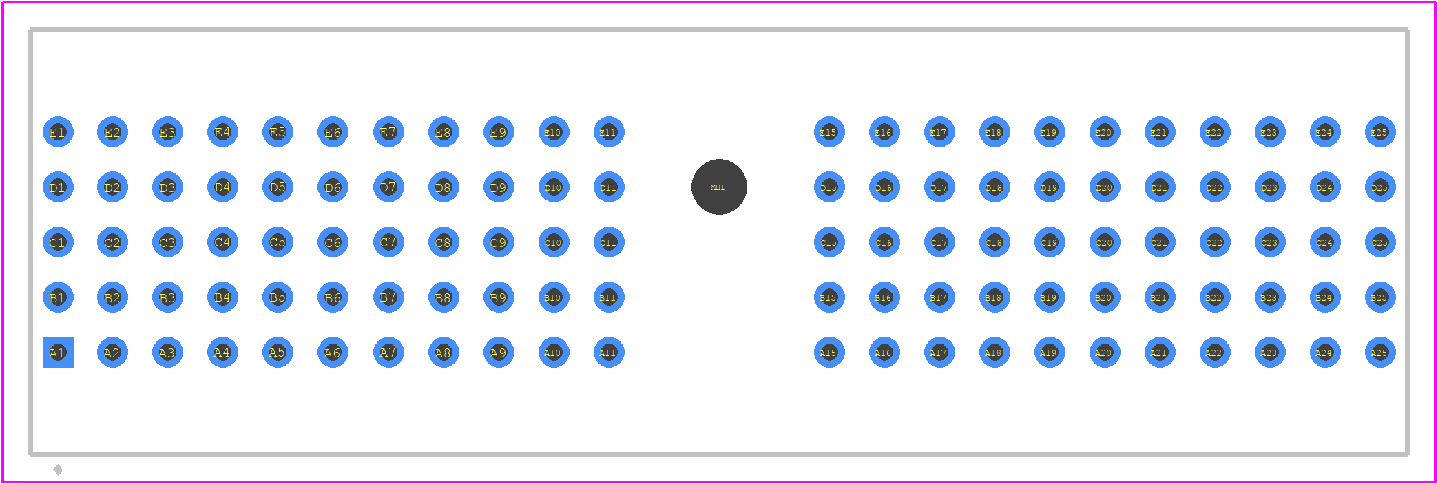 17011101201 - HARTING PCB footprint - Other - Other - 17011101201