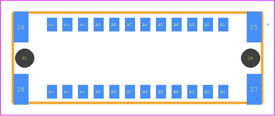 15220242601000 - HARTING PCB footprint - Other - Other - 15220242601000