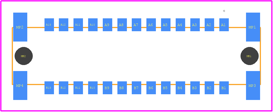 15210262601333 - HARTING PCB footprint - Other - Other - 15210262601333-2