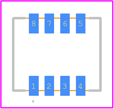 CHP-040A - Nidec Copal PCB footprint - Other - Other - CHP-040A-1