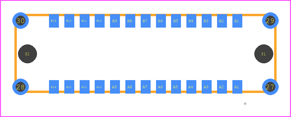 15130262401000 - HARTING PCB footprint - Other - Other - 15130262401000
