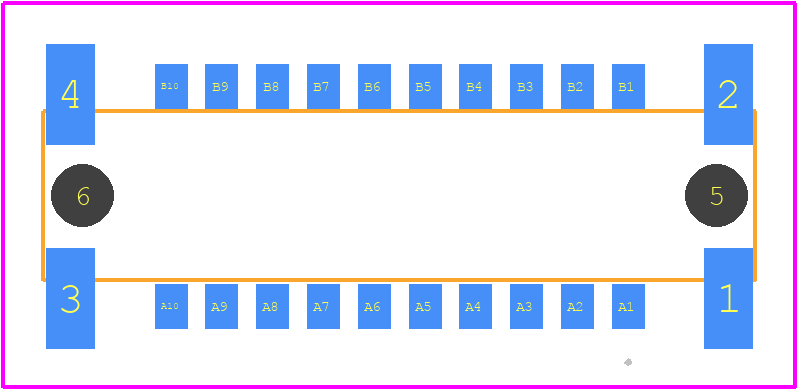 15130202601333 - HARTING PCB footprint - Other - Other - 15130202601333-1