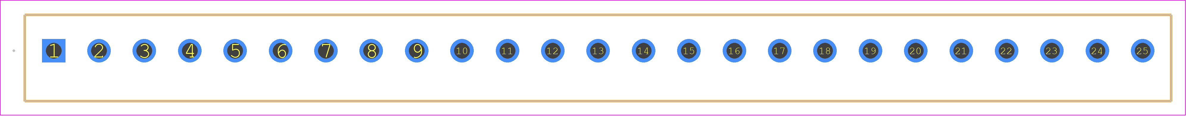 14122515001000 - HARTING PCB footprint - Other - Other - 14122515001000