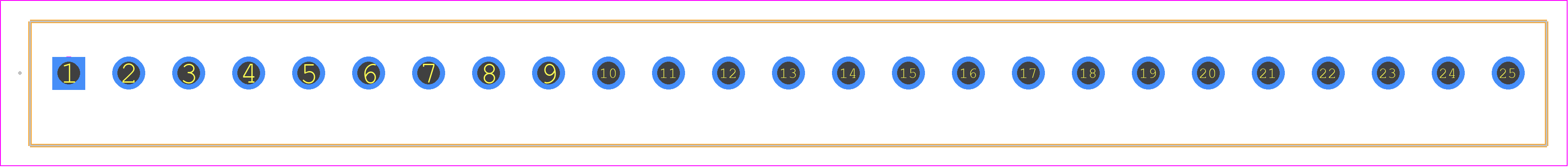 14122514001000 - HARTING PCB footprint - Other - Other - 14122514001000