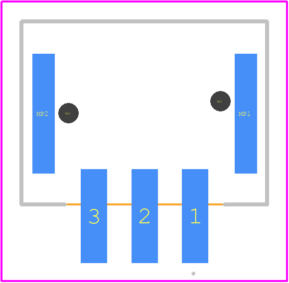 14010313102160 - HARTING PCB footprint - Other - Other - 14010313102160