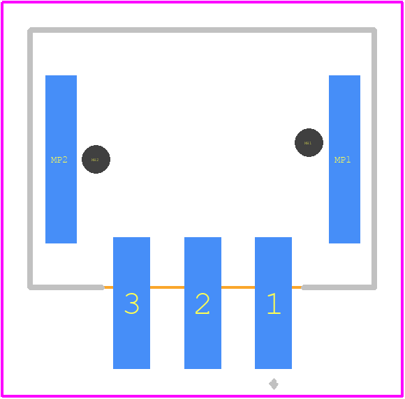 14010313102334 - HARTING PCB footprint - Other - Other - 14010313102334