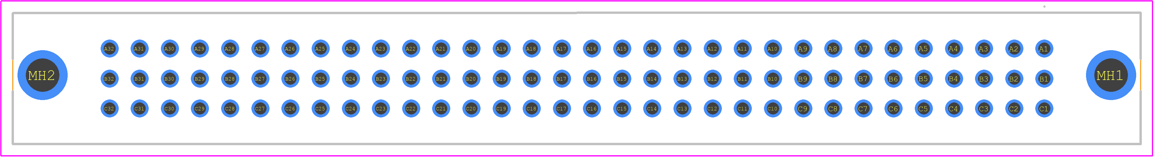 09791968903 - HARTING PCB footprint - Other - Other - 09791968903-2