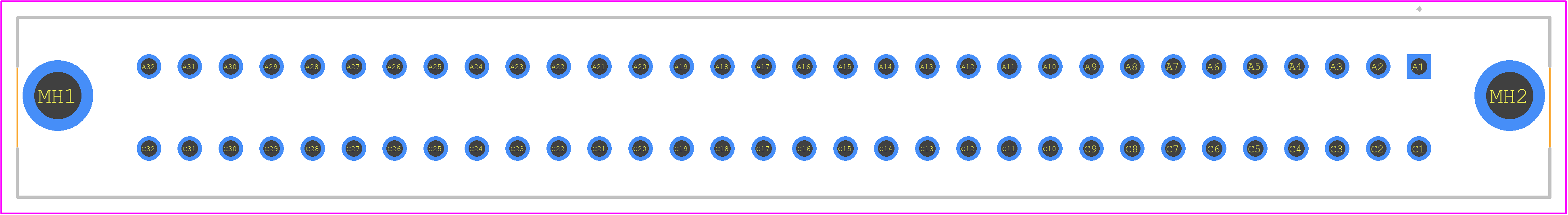 09791646907 - HARTING PCB footprint - Other - Other - 09791646907-2