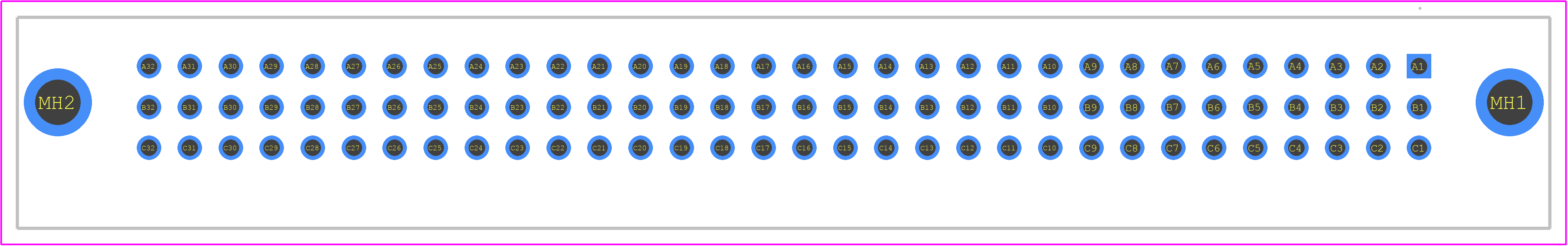 09736966904 - HARTING PCB footprint - Other - Other - 09736966904-2