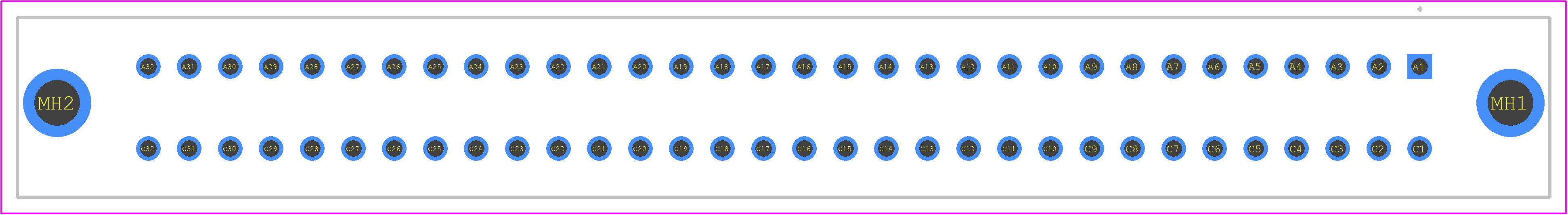 09731646985 - HARTING PCB footprint - Other - Other - 09731646985-2