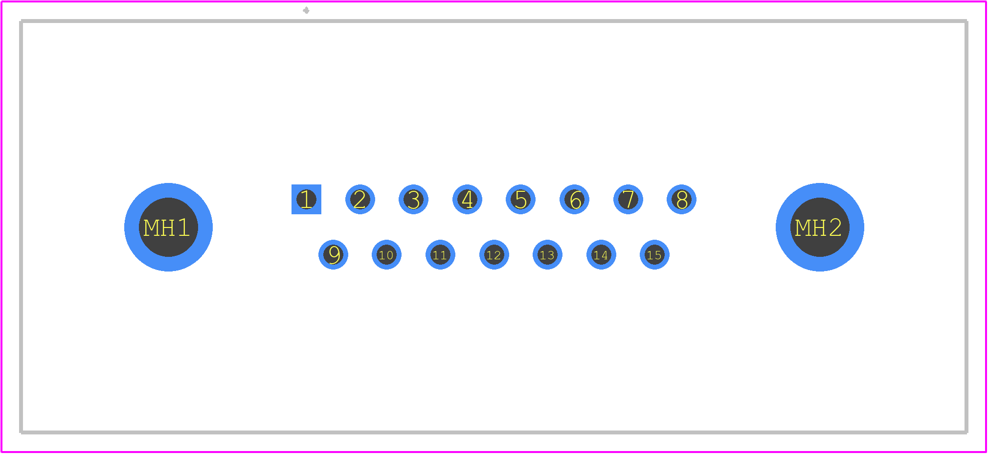 09676157675 - HARTING PCB footprint - Other - Other - 09676157675-2