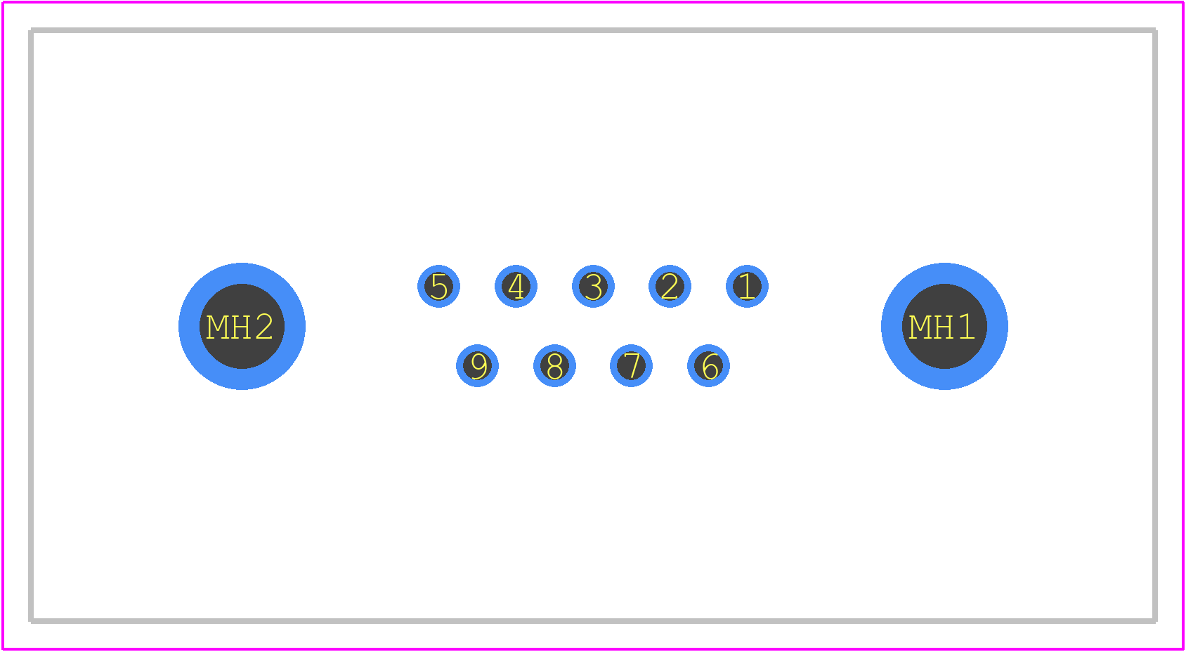 09676098775 - HARTING PCB footprint - Other - Other - 09676098775-6