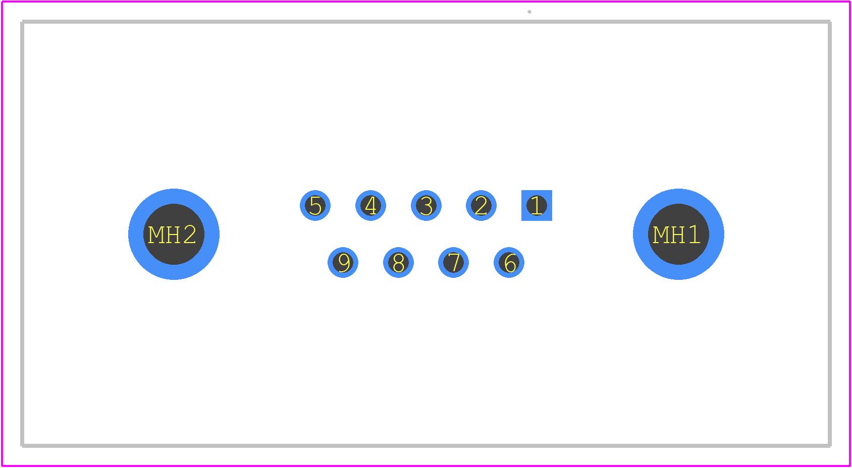 09675096775 - HARTING PCB footprint - Other - Other - 09675096775-1