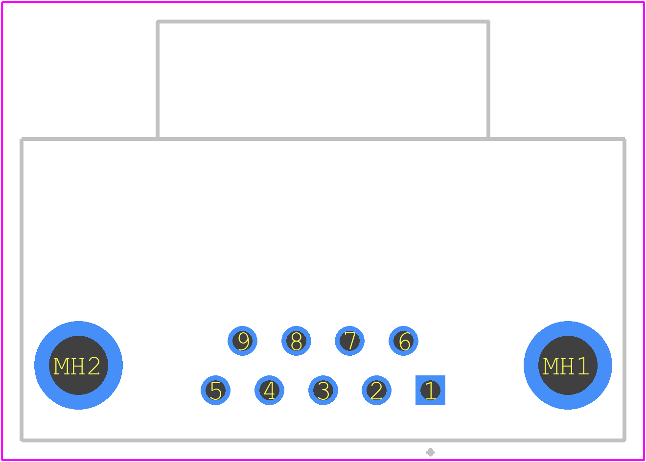 09671626801 - HARTING PCB footprint - Other - Other - 09671626801