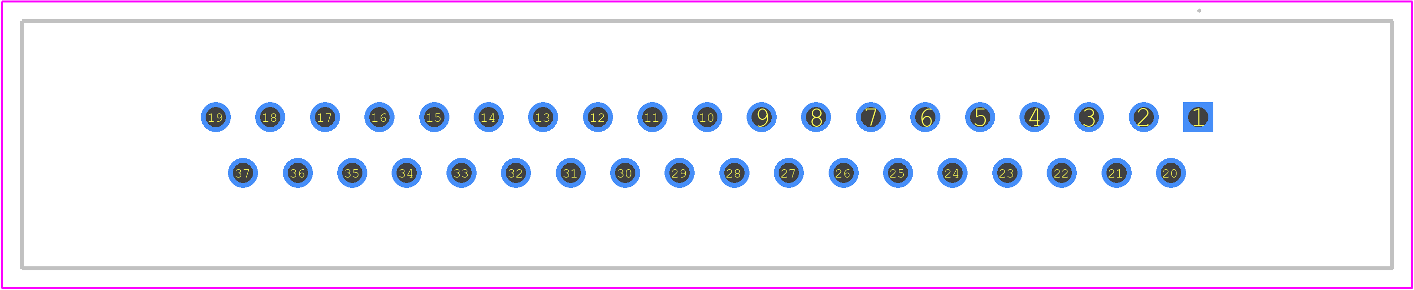 09670374755 - HARTING PCB footprint - Other - Other - 09670374755-1