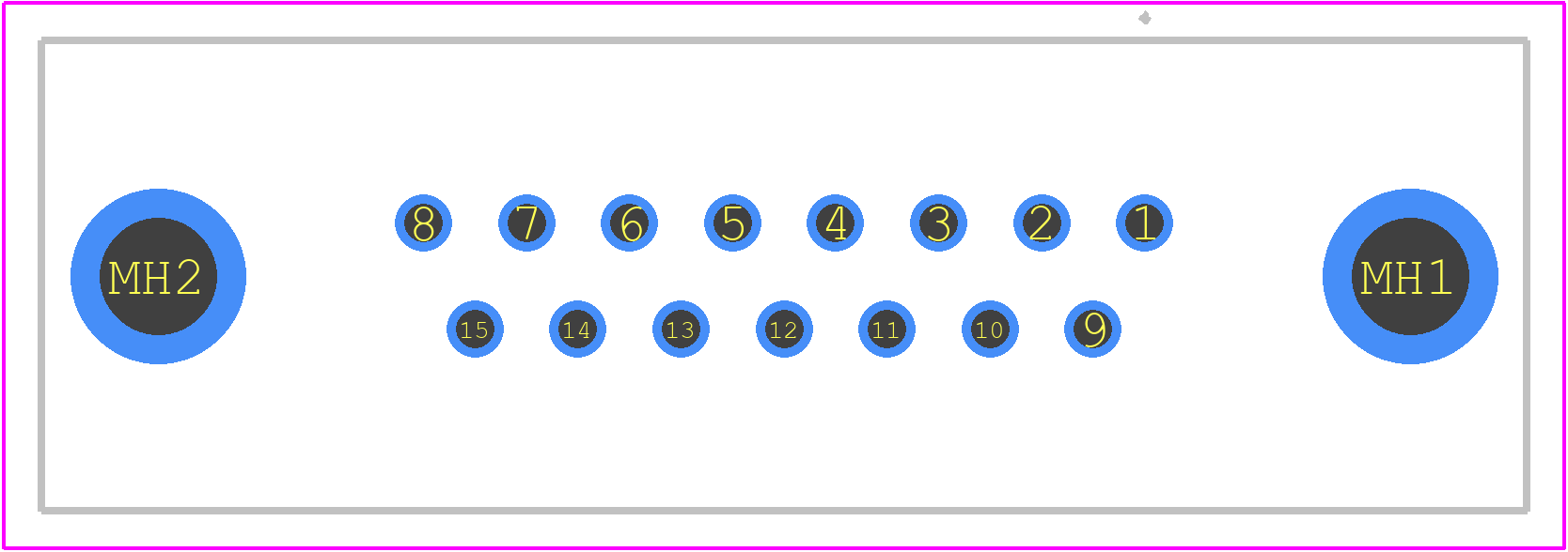 09662556512 - HARTING PCB footprint - Other - Other - 09662556512