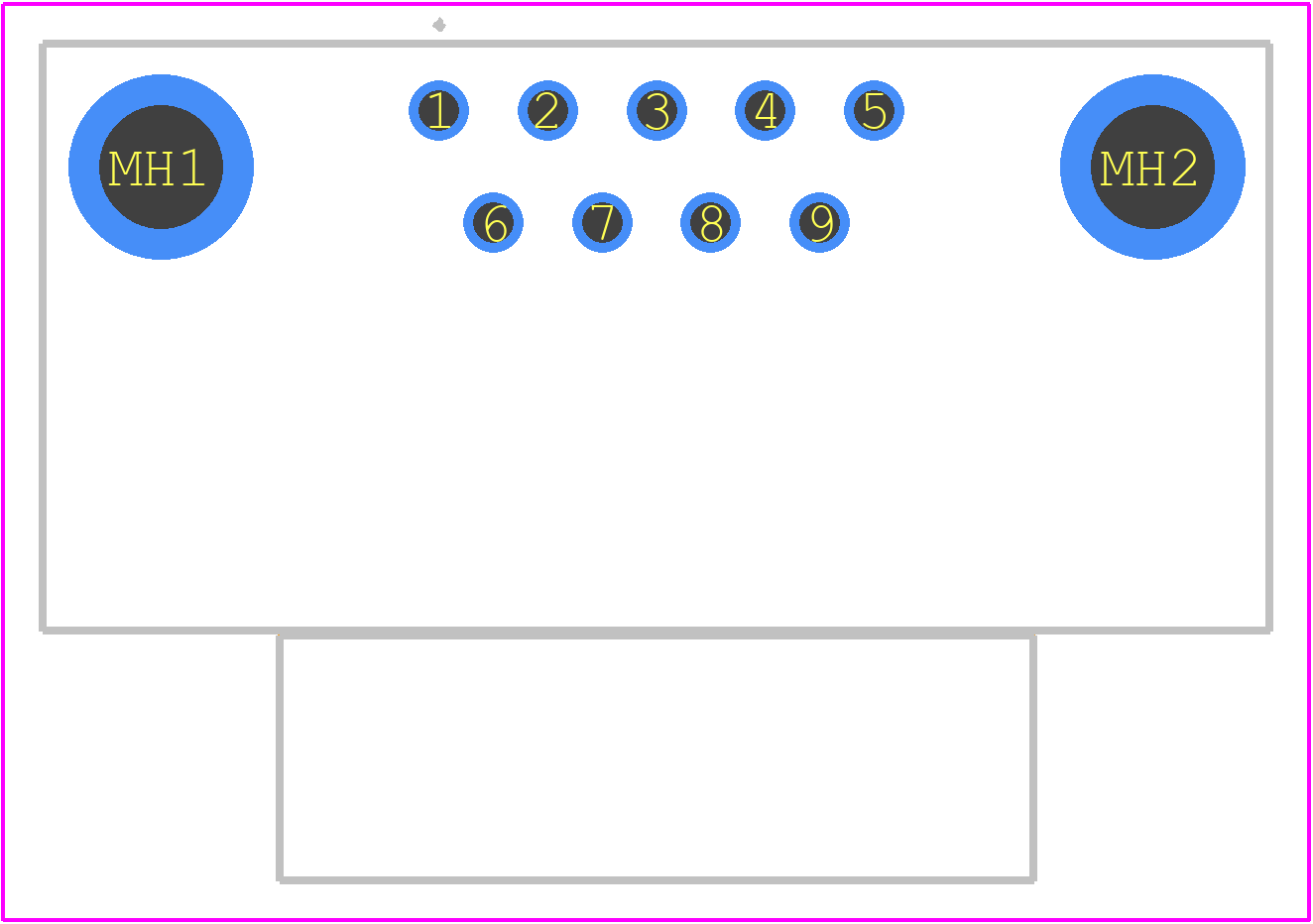 09661637812 - HARTING PCB footprint - Other - Other - 09661637812-1