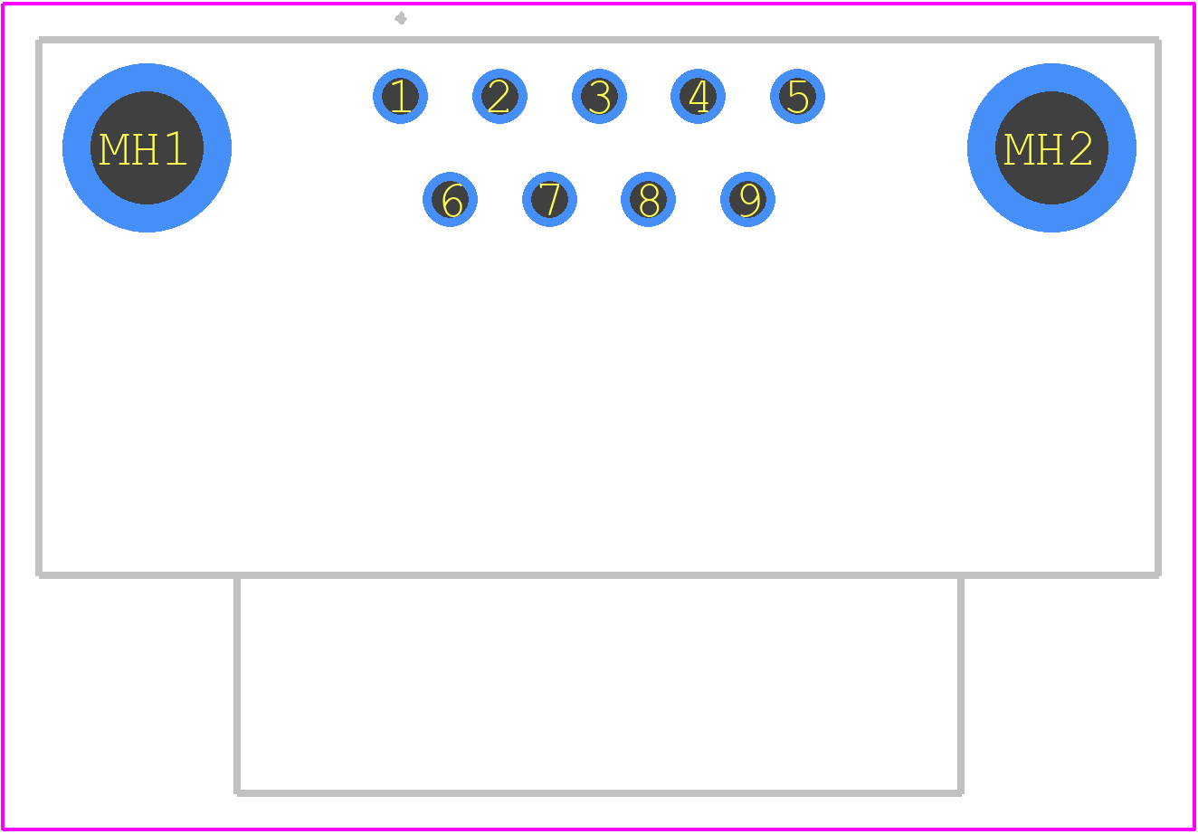 09661237801 - HARTING PCB footprint - Other - Other - 09661237801