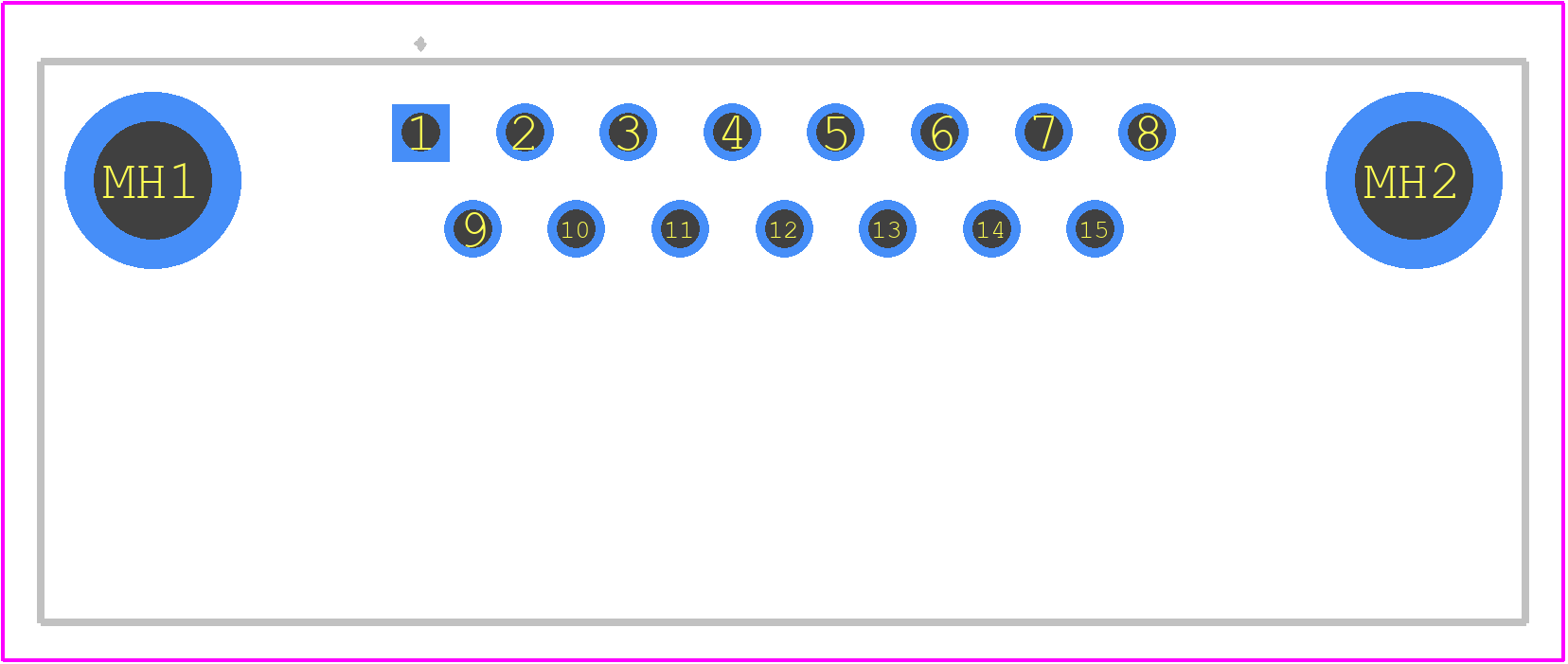 09662226802 - HARTING PCB footprint - Other - Other - 09662226802-1