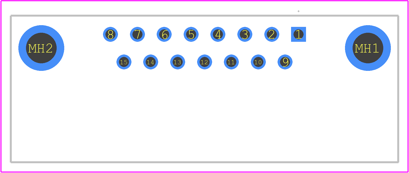 09662137601 - HARTING PCB footprint - Other - Other - 09662137601-3