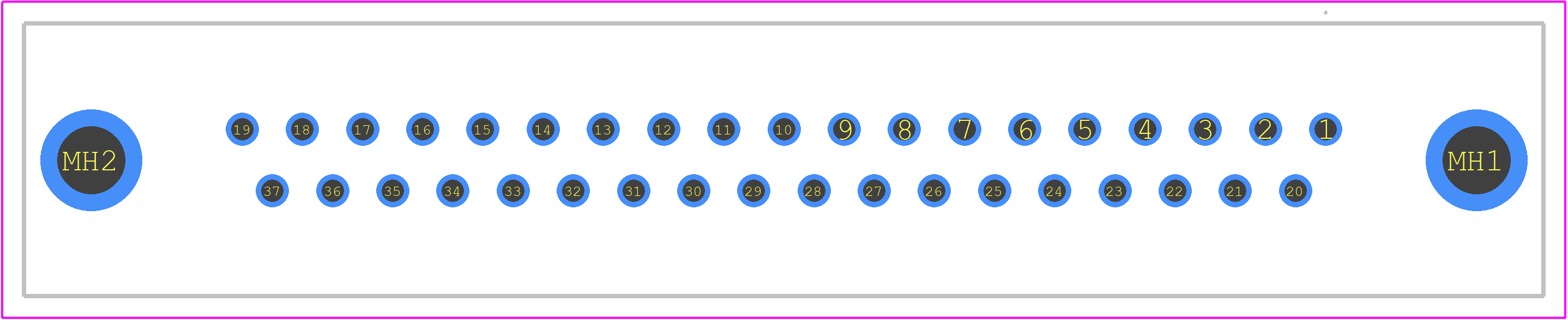 09664116502 - HARTING PCB footprint - Other - Other - 09664116502-1
