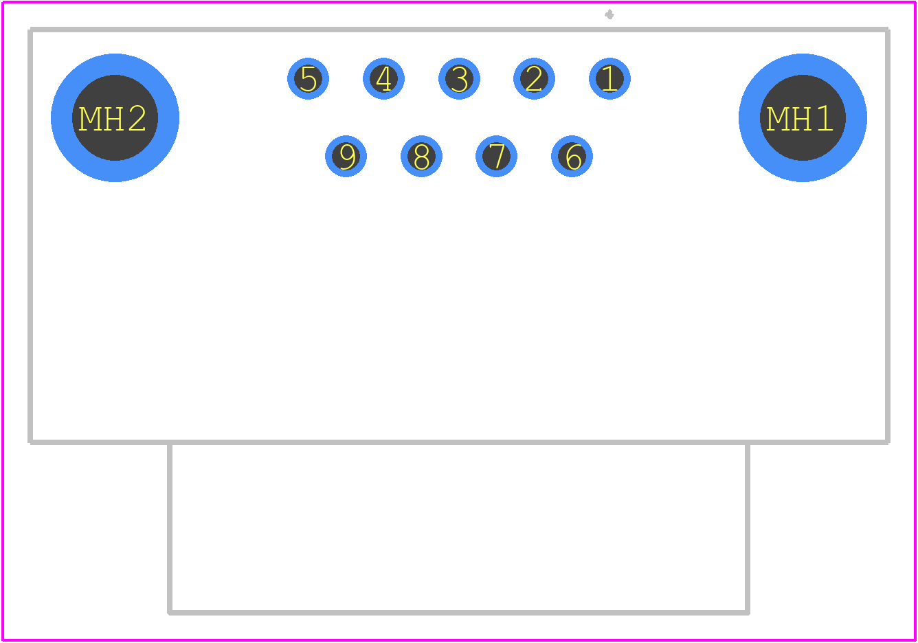09661576611 - HARTING PCB footprint - Other - Other - 09661576611