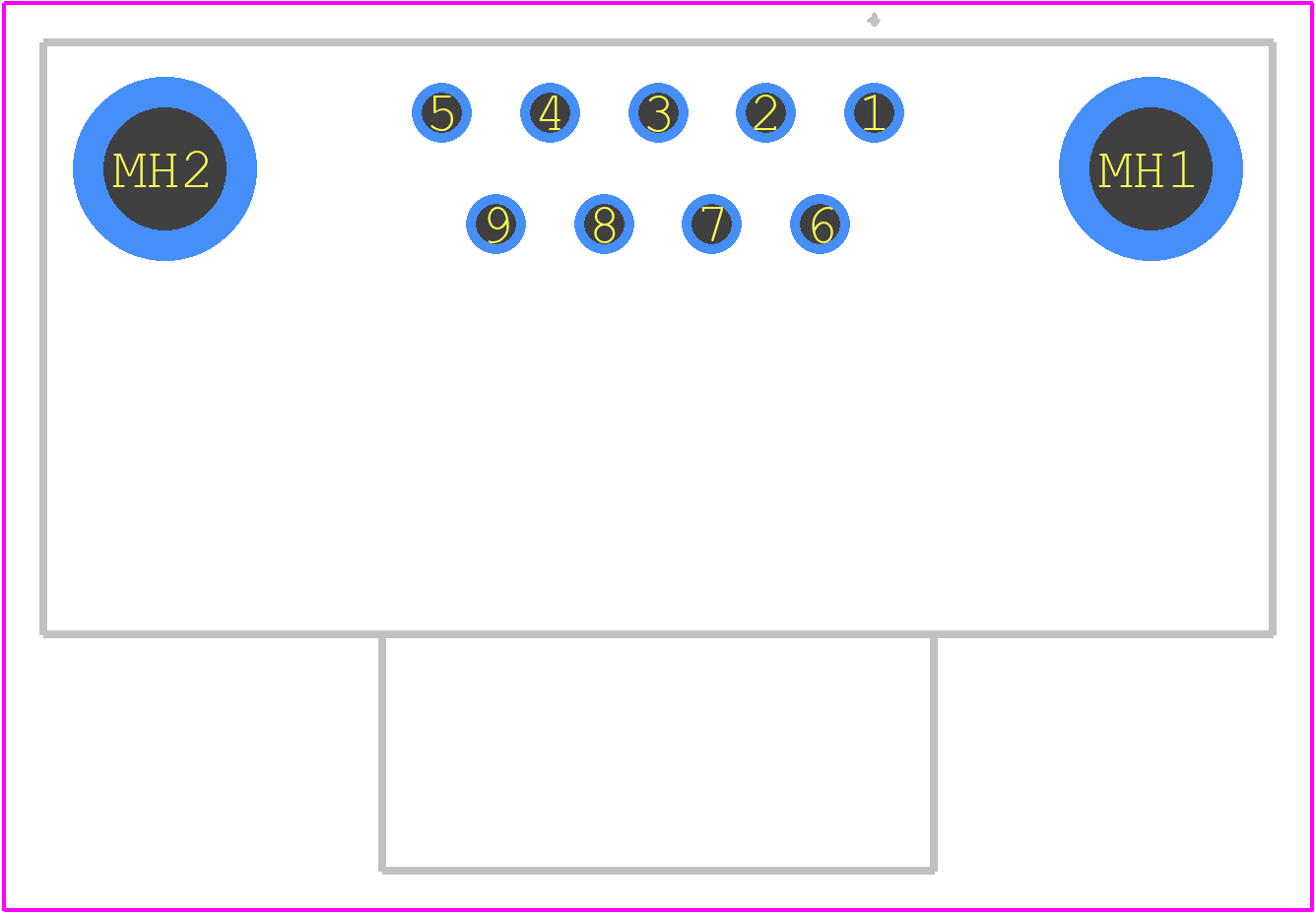 09661577612 - HARTING PCB footprint - Other - Other - 09661577612