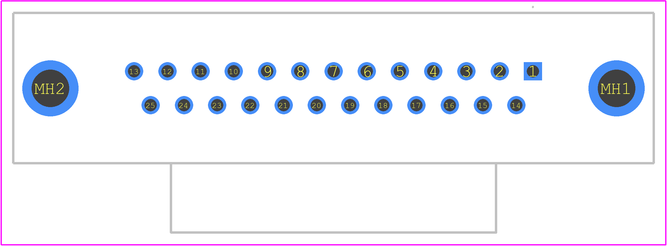 09663157502 - HARTING PCB footprint - Other - Other - 09663157502-2