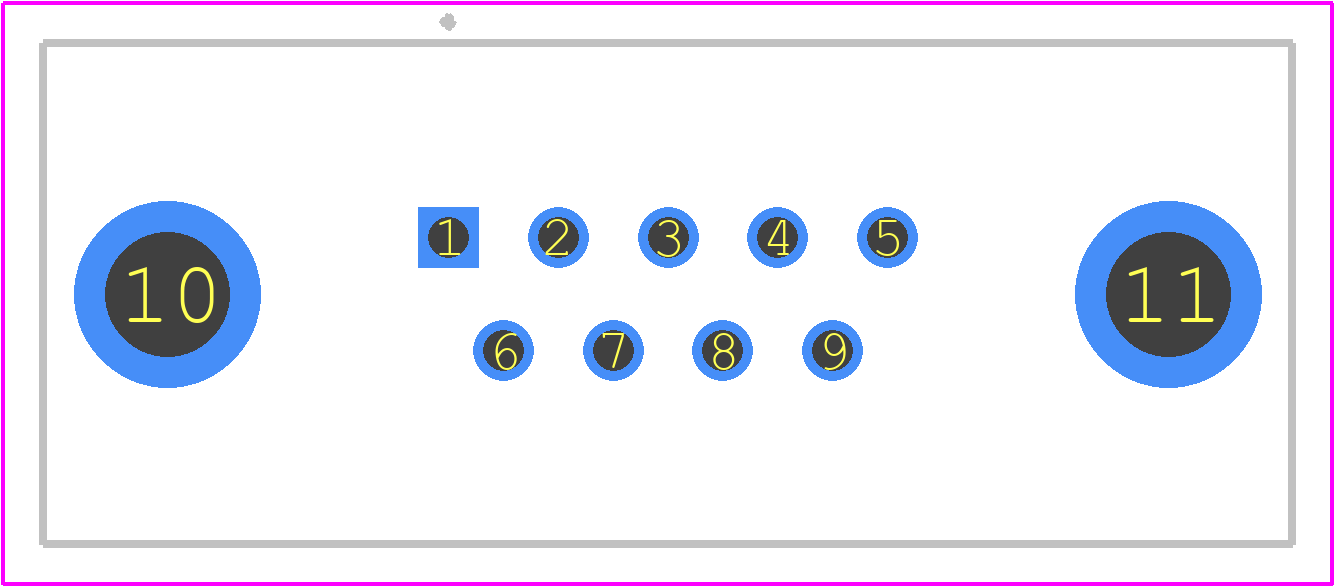 09651296701 - HARTING PCB footprint - Other - Other - 09651296701