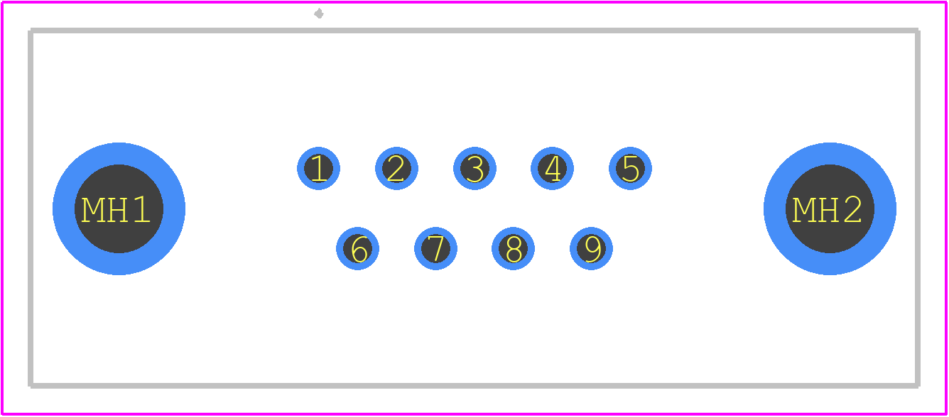 09651296702 - HARTING PCB footprint - Other - Other - 09651296702-2