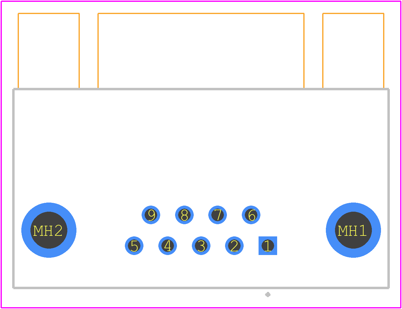 09641247235 - HARTING PCB footprint - Other - Other - 09641247235