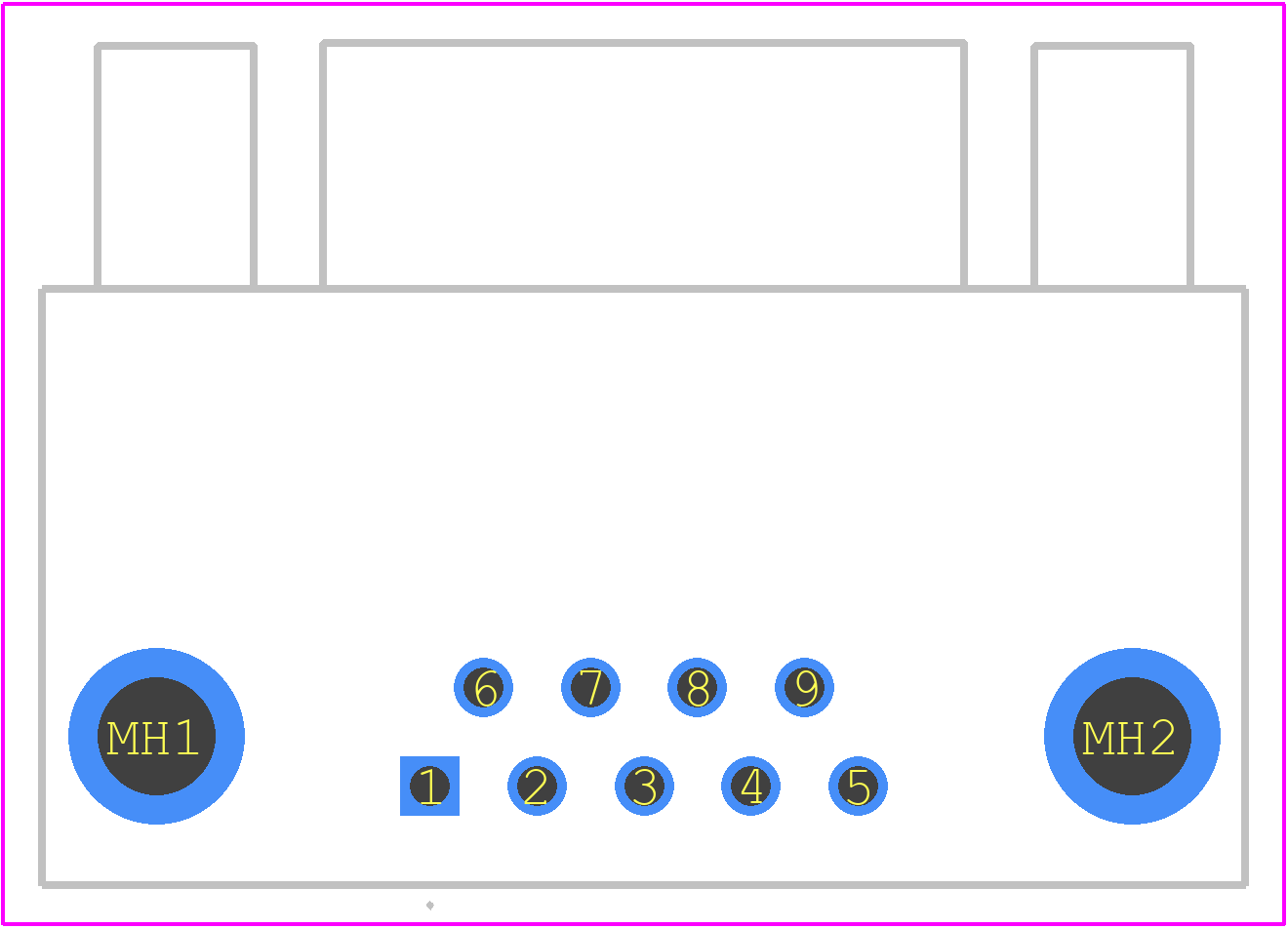 09641147234 - HARTING PCB footprint - Other - Other - 09641147234-2