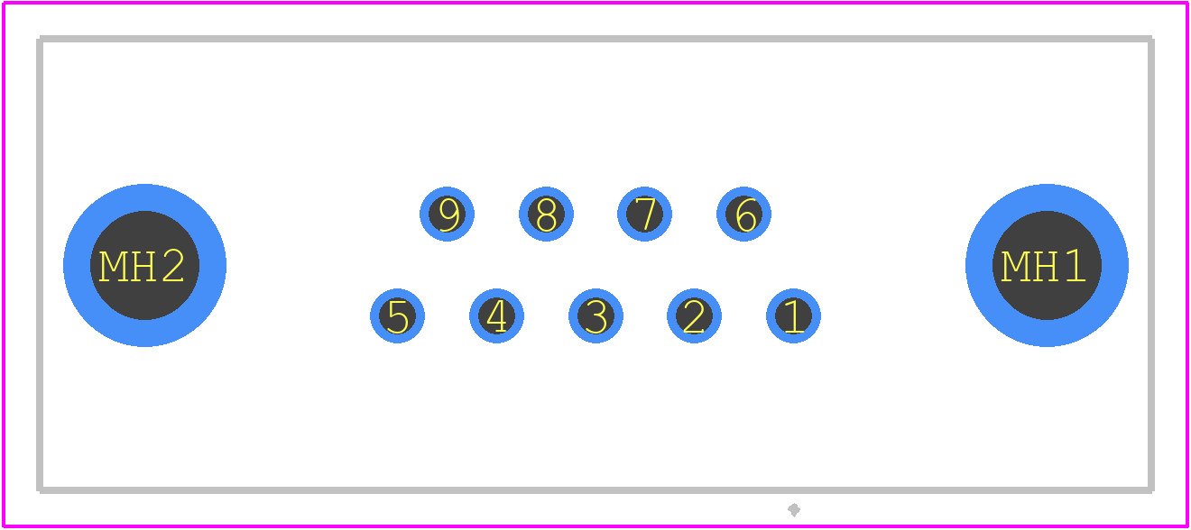 09641227245 - HARTING PCB footprint - Other - Other - 09641227245-5