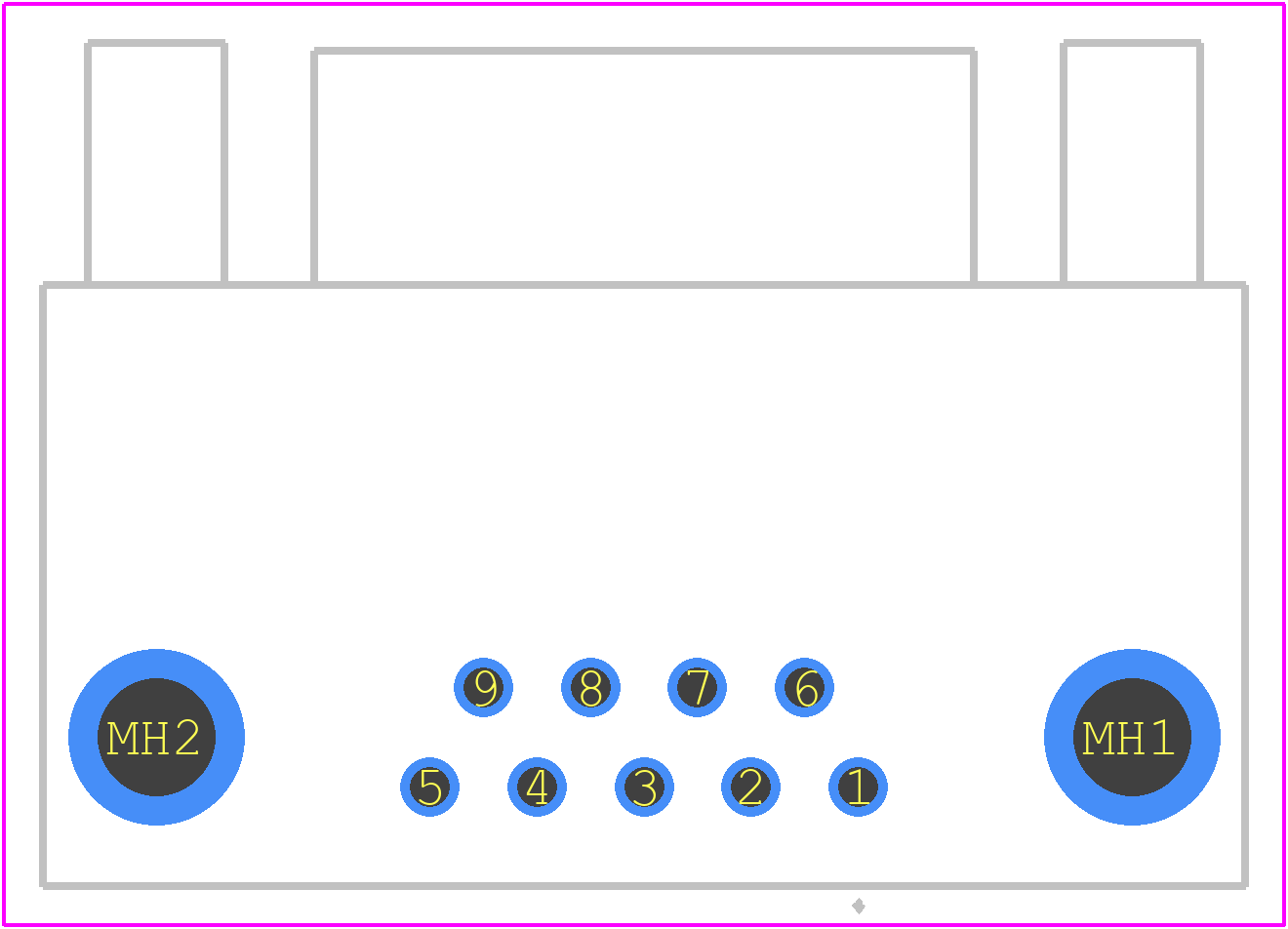 09641247244 - HARTING PCB footprint - Other - Other - 09641247244