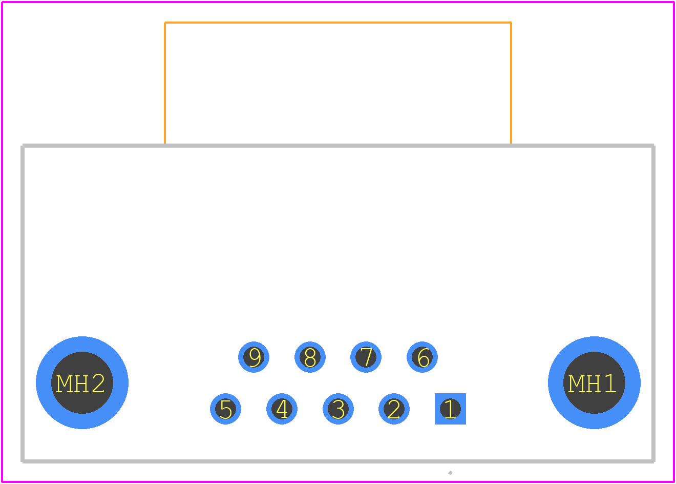 09641247223 - HARTING PCB footprint - Other - Other - 09641247223-3