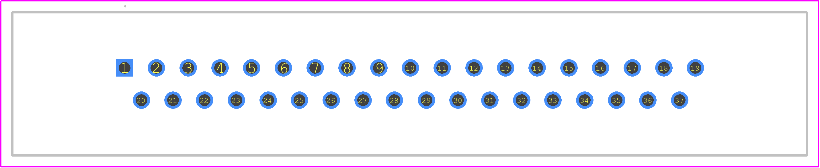 09644227210 - HARTING PCB footprint - Other - Other - 09644227210-1