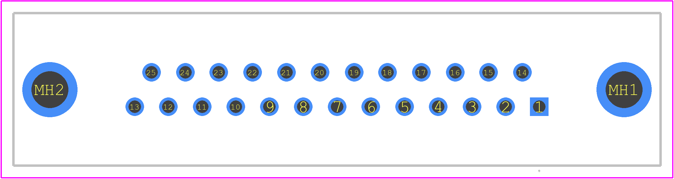 09643227246 - HARTING PCB footprint - Other - Other - 09643227246-2
