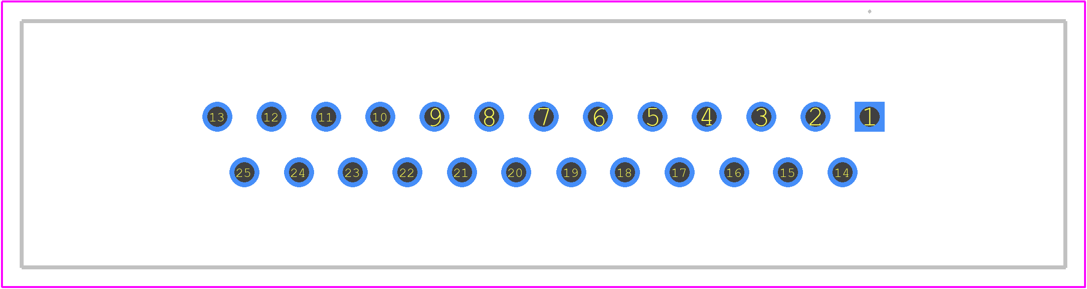 09643127210 - HARTING PCB footprint - Other - Other - 09643127210-2