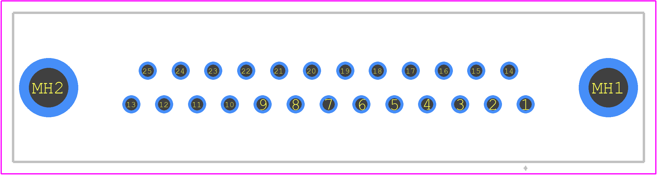09643227220 - HARTING PCB footprint - Other - Other - 09643227220-1